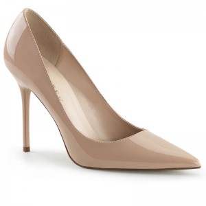 Beige Pleaser Classique-20 Women's Pumps | AUSTRALIA WZXGB