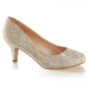 Beige Pleaser Doris-06 Women's Pumps | AUSTRALIA OQDJM