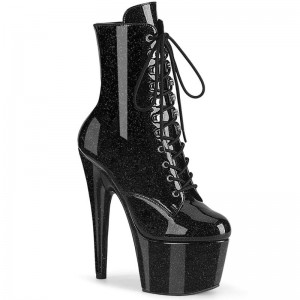 Black Pleaser Adore-1020GP Women's Heels Boots | AU VWBGUSF