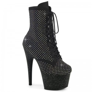 Black Pleaser Adore-1020RM Women's Heels Boots | AUSTRALIA TCMJQ