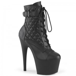 Black Pleaser Adore-1033 Vegan Leather Women's Heels Boots | AUSTRALIA SYDGR