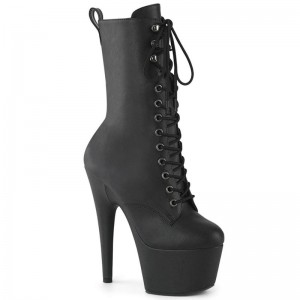 Black Pleaser Adore-1049WR Vegan Leather Women's Heels Boots | AU NGUYQXA