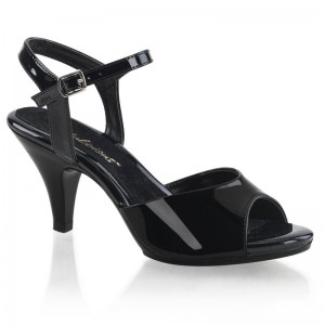 Black Pleaser Belle-309 Women's Heels Sandals | AUSTRALIA IFMXA