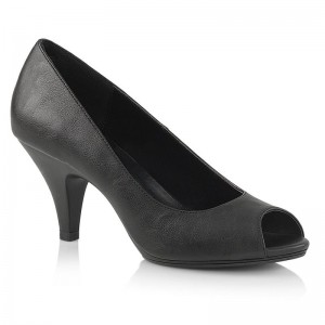 Black Pleaser Belle-362 Vegan Leather Women's Pumps | AU ZLJVTYQ