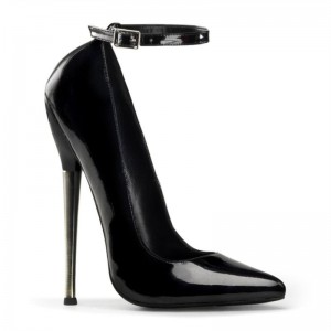 Black Pleaser Dagger-12 Women's Pumps | AUSTRALIA FOIDT