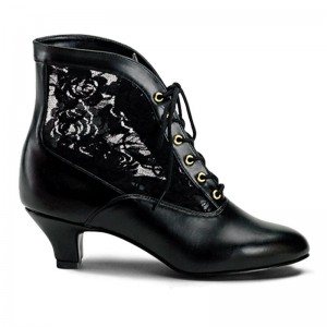 Black Pleaser Dame-05 Women's Heels Boots | AU SXODENZ