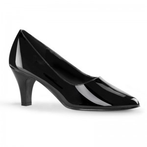 Black Pleaser Divine-420 Women's Pumps | AU IVJLYUH