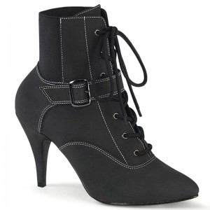 Black Pleaser Dream-1022 Vegan Leather Women's Heels Boots | AUSTRALIA XHDST