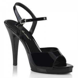 Black Pleaser Flair-409 Women's Heels Sandals | AUSTRALIA LVXOU