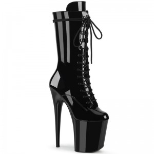 Black Pleaser Flamingo-1050 Women's Heels Boots | AUSTRALIA WVHLR