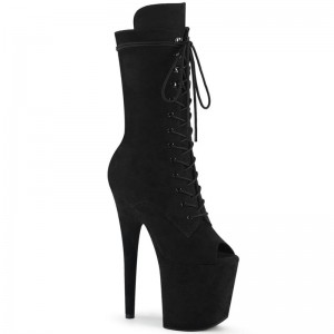 Black Pleaser Flamingo-1051FS Women's Heels Boots | AUSTRALIA TYEZI