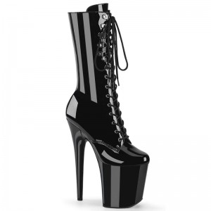 Black Pleaser Flamingo-1054 Women's Heels Boots | AUSTRALIA FZHQP