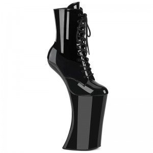 Black Pleaser Forbidden-1020 Women's Heels Boots | AU TNIBAGV