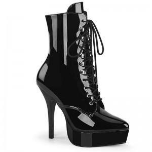 Black Pleaser Indulge-1020 Women's Heels Boots | AUSTRALIA DYTHF