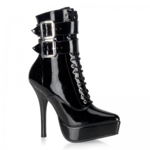 Black Pleaser Indulge-1026 Women's Heels Boots | AUSTRALIA PEIFO