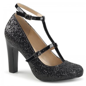 Black Pleaser Queen-01 Women's Pumps | AUSTRALIA OYNVU