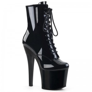 Black Pleaser Radiant-1020 Women's Heels Boots | AU YNVQEBF