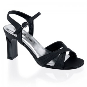 Black Pleaser Romance-313 Vegan Leather Women's Heels Sandals | AU VZEKTJQ