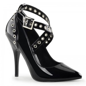 Black Pleaser Seduce-443 Women's Pumps | AU BVDMWGZ