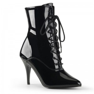 Black Pleaser Vanity-1020 Women's Heels Boots | AUSTRALIA TIBWA