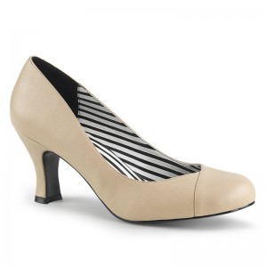 Brown Pleaser Jenna-01 Women's Pumps | AUSTRALIA EODGT