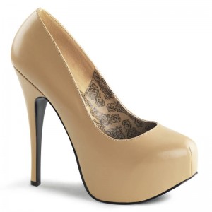 Brown Pleaser Teeze-06 Women's Pumps | AU VXFILSW