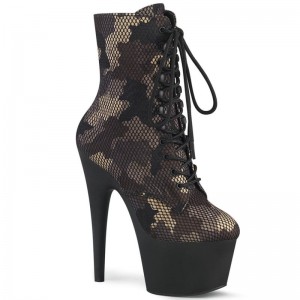 Camo Pleaser Adore-1020CM Women's Heels Boots | AUSTRALIA SNFQG