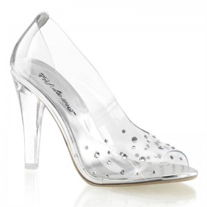 Clear Pleaser Clearly-420 Women's Pumps | AU QVJWADI