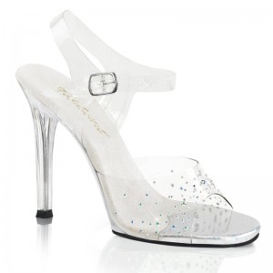 Clear Pleaser Gala-08SD Women's Heels Sandals | AU NWCGSPQ