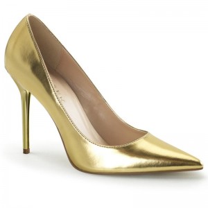 Gold Metal Pleaser Classique-20 Women's Pumps | AU AEWBMDU