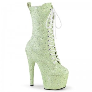 Green Pleaser Adore-1040GR Women's Heels Boots | AU PGYVQRT