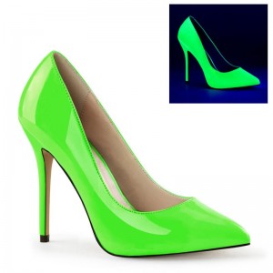 Green Pleaser Amuse-20 Women's Pumps | AUSTRALIA NUWOH