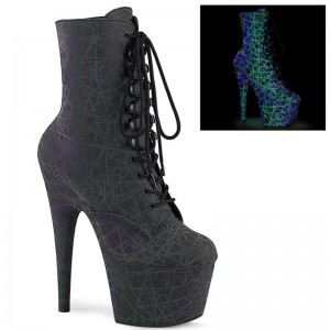 Green / Purple Pleaser Adore-1020REFL Women's Heels Boots | AUSTRALIA EPKRH