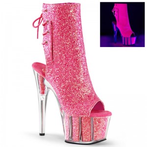 Pink Pleaser Adore-1018G Women's Heels Boots | AUSTRALIA KMAWP