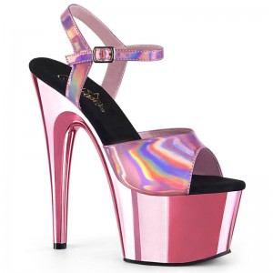 Pink Pleaser Adore-709HGCH Women's Platform Heels Sandals | AUSTRALIA CBMDO