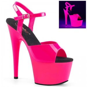 Pink Pleaser Adore-709UV Women's Platform Heels Sandals | AUSTRALIA OPFRA