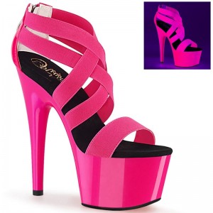 Pink Pleaser Adore-769UV Women's Platform Heels Sandals | AUSTRALIA FSLON