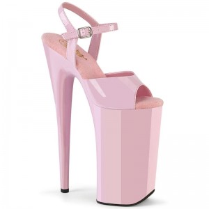 Pink Pleaser Beyond-009 Women's Platform Heels Sandals | AUSTRALIA MGEKF