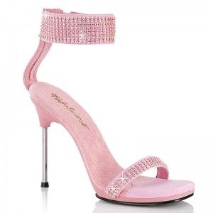 Pink Pleaser Chic-40 Women's Heels Sandals | AU KCFRPOA