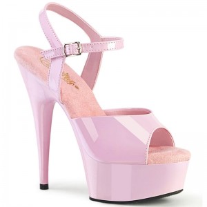 Pink Pleaser Delight-609 Women's Platform Heels Sandals | AU XOJRSCH