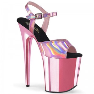 Pink Pleaser Flamingo-809HG Women's Platform Heels Sandals | AUSTRALIA EROMK