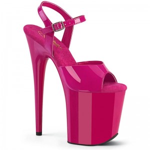 Pink Pleaser Flamingo-809 Women's Platform Heels Sandals | AUSTRALIA JUNIG