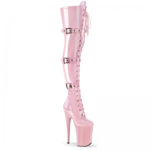 Pink Pleaser Infinity-3028 Women's Thigh High Boots | AU NAXPOIW