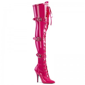 Pink Pleaser Seduce-3028 Women's Thigh High Boots | AUSTRALIA JWESR