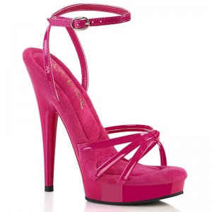 Pink Pleaser Sultry-638 Women's Platform Heels Sandals | AU PUIVCYL