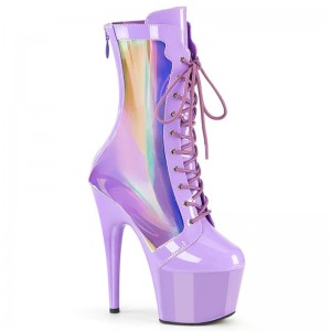 Purple Pleaser Adore-1047 Women's Heels Boots | AUSTRALIA ASFNM