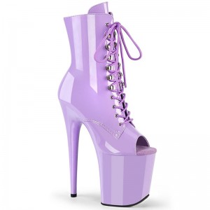 Purple Pleaser Flamingo-1021 Women's Heels Boots | AU XWNURHM