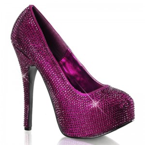 Purple Pleaser Teeze-06R Women's Pumps | AU SHYCNDZ