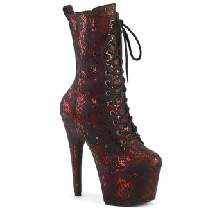 Red Pleaser Adore-1040SPF Women's Heels Boots | AUSTRALIA MVSFO