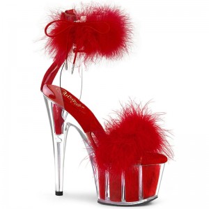 Red Pleaser Adore-724F Women's Platform Heels Sandals | AUSTRALIA GKRPH